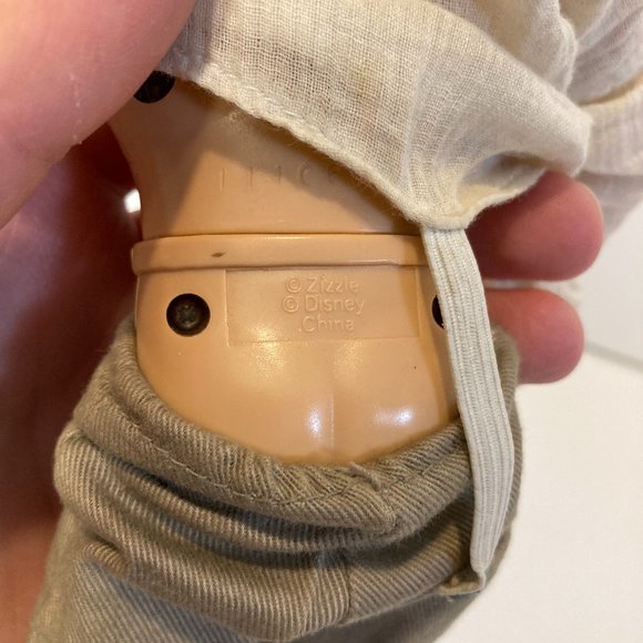 Disney Vintage Captain Jack Sparrow Figure Pirates of the Caribbean Zizzle 12'' - Picture 2 of 10